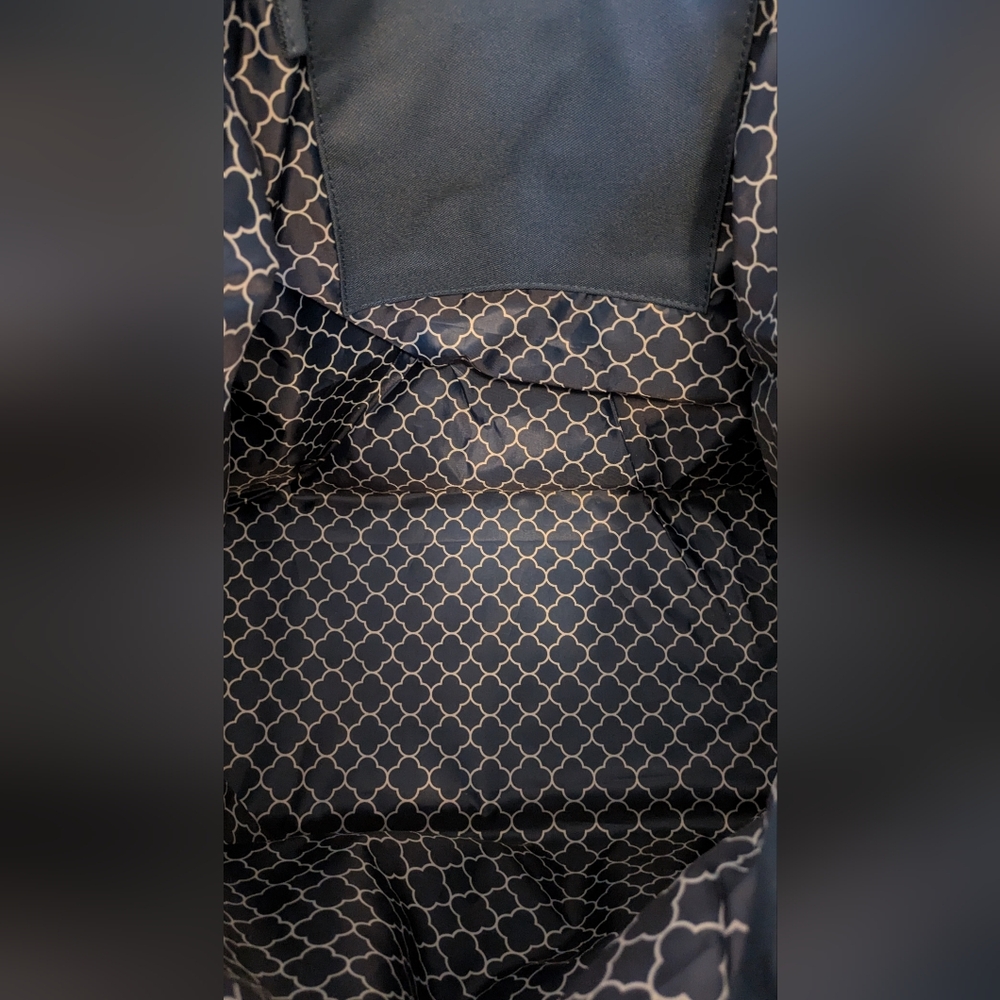 Geckobrand Extra Large Beach Shopping Tote 2 Handles 23 X 14 Fish Blue Green - Picture 7 of 10